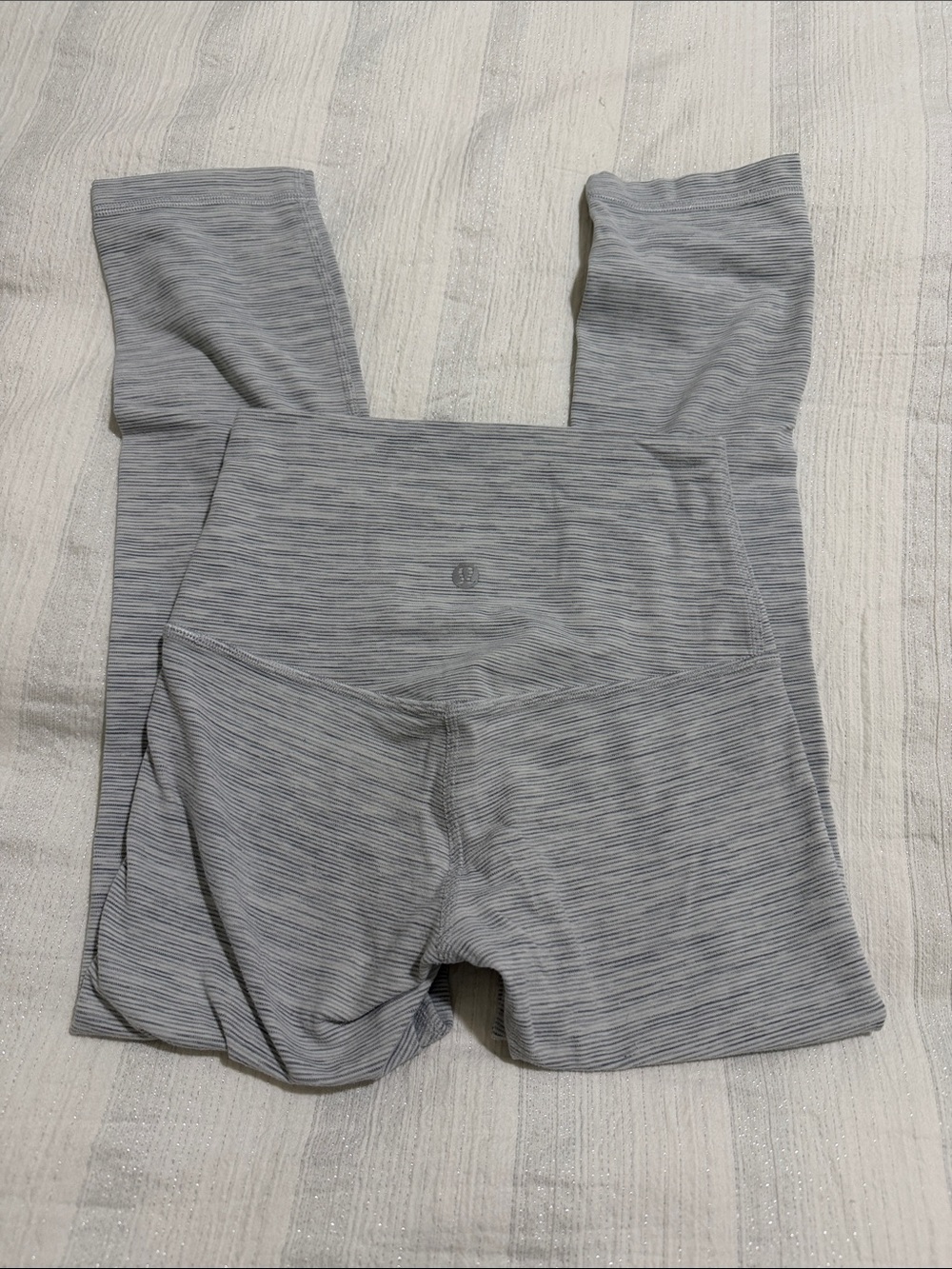 lululemon athletica Heathered Gray High-Rise Align Leggings